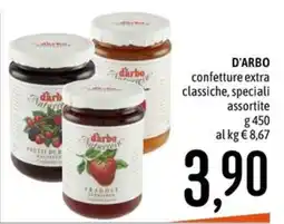 Emisfero D'ARBO confettura extra classiche, speciali assortite offerta