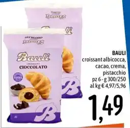 Emisfero Bauli croissant cioccolato offerta