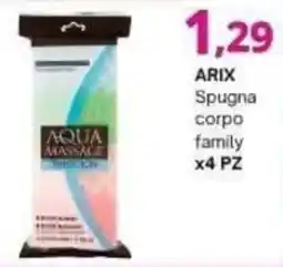 Irys ARIX Spugna corpo family offerta