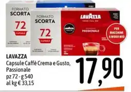 Emisfero LAVAZZA Capsule Caffè Crema e Gusto, Passionale offerta