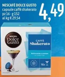 Emisfero NESCAFÉ DOLCE GUSTO Caffè Shakerato offerta