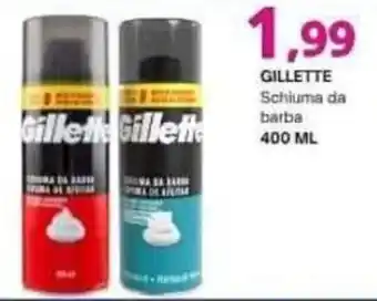 Irys Gillette Schiuma da barba offerta