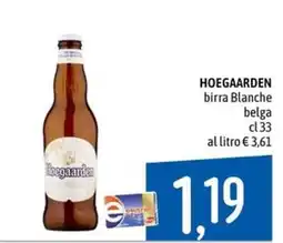 Emisfero HOEGAARDEN birra Blanche belga offerta