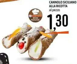 Emisfero Cannolo Siciliano alla Ricotta offerta