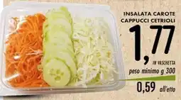 Emisfero INSALATA CAROTE CAPPUCCI CETRIOLI offerta