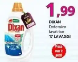 Irys Dixan Detersivo lavatrice offerta