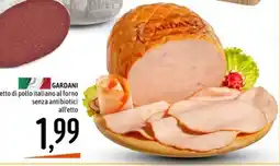 Emisfero etto di pollo italiano al forno senza antibiotici offerta