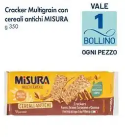 IperFamila Cracker multigrain con cereali antichi misura offerta