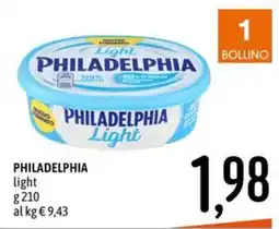 Emisfero PHILADELPHIA Light offerta