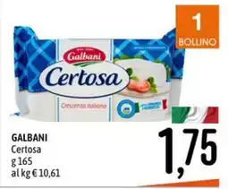 Emisfero Galbani Certosa offerta