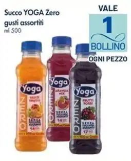 IperFamila Succo YOGA Zero offerta