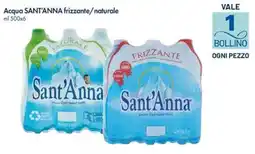 IperFamila Acqua SANT'ANNA frizzante/naturale offerta
