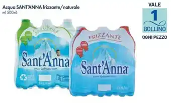 Acqua SANT'ANNA frizzante/naturale