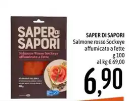 Emisfero Saper di Sapori Salmone Rosso Sockeye offerta