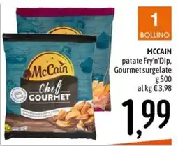 Emisfero McCain Chef Gourmet patate Fry'n'Dip offerta