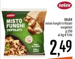 Emisfero selex misto funghi trifolati offerta