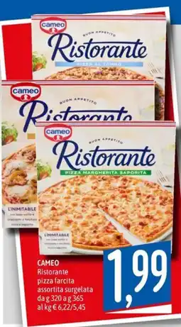 Emisfero CAMEO Ristorante pizza farcita offerta