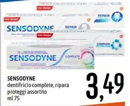 Emisfero SENSODYNE dentifricio complete, ripara proteggi assortito offerta