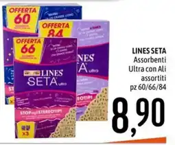 Emisfero LINES SETA Assorbenti Ultra con Ali offerta