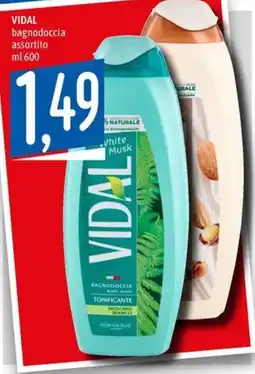 Emisfero VIDAL bagnodoccia assortito offerta