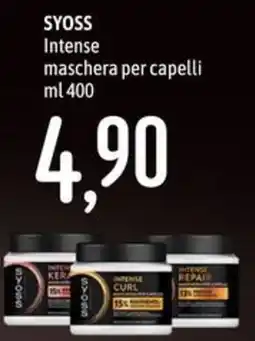 Emisfero SYOSS Intense maschera per capelli offerta