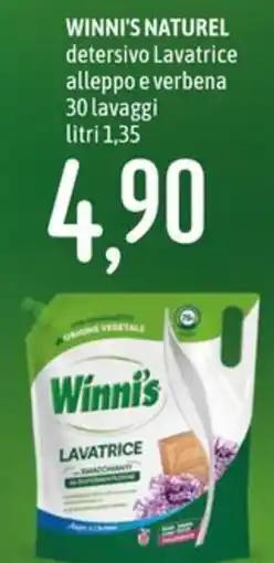 Emisfero Winni's Naturel detergente Lavatrice alleppo e verbena offerta