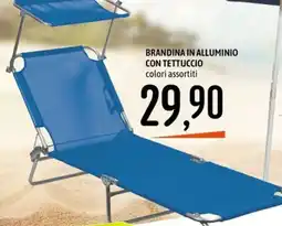 Emisfero Brandina in alluminio con tettuccio offerta