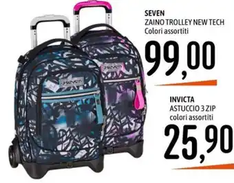 SEVEN ZAINO TROLLEY NEW TECH