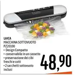 Emisfero LAICA MACCHINA SOTTOVUOTO offerta