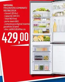 Emisfero SAMSUNG FRIGORIFERO COMBINATO RB33B610ESA offerta