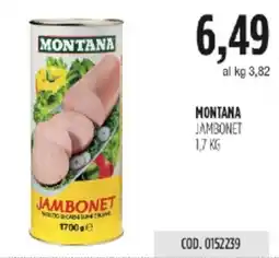 Carico Cash & Carry MONTANA JAMBONET offerta
