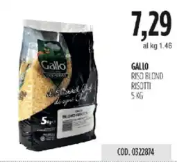 Carico Cash & Carry Gallo Riso Blond Risotti offerta