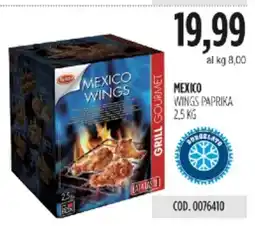Carico Cash & Carry Mexico Wings Paprika offerta