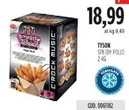 Carico Cash & Carry TYSON SPEEDY POLLO offerta