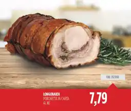 Carico Cash & Carry LONGOBARDI PORCHETTA IN CARTA offerta