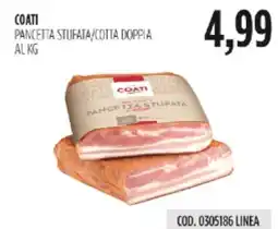 Carico Cash & Carry COATI PANCETTA STUFATA offerta