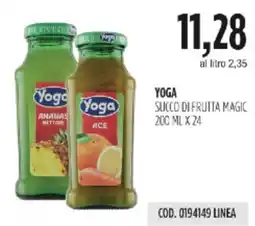 Carico Cash & Carry YOGA SUCCO DI FRUTTA MAGIC offerta