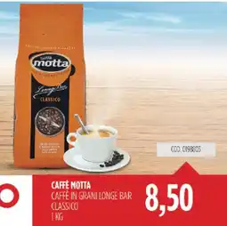 Carico Cash & Carry Caffè Motta Caffè in Grani Longe Bar Classico offerta