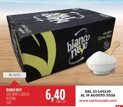 Carico Cash & Carry BIANCO NEVE ZUCCHERO CLASSICO offerta