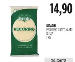 Carico Cash & Carry Biraghi Pecorino Grattugiato offerta