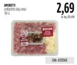 Carico Cash & Carry AMORETTI APERITIVO ITALIANO offerta