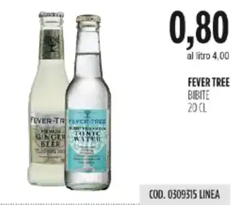 Carico Cash & Carry FEVER TREE BIBITE offerta