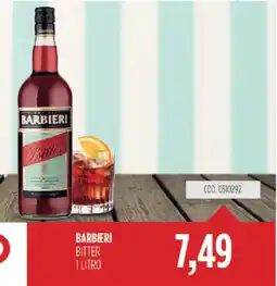 Carico Cash & Carry BARBIERI BITTER offerta