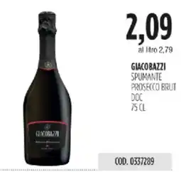 Carico Cash & Carry GIACOBAZZI SPUMANTE PROSECCO BRUT DOC offerta