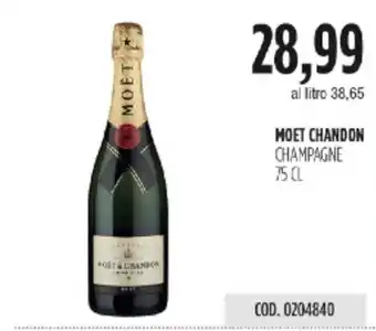 MOET CHANDON CHAMPAGNE