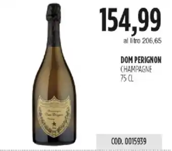 Carico Cash & Carry DOM PERIGNON CHAMPAGNE offerta