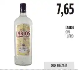 Carico Cash & Carry LARIOS GIN offerta