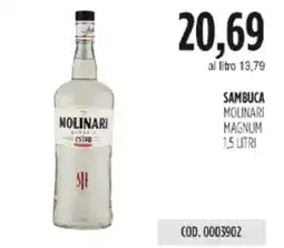 Carico Cash & Carry Sambuca Molinari Magnum offerta
