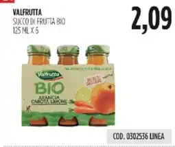 Carico Cash & Carry Valfrutta Succo di frutta bio offerta