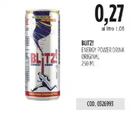 Carico Cash & Carry BLITZ! ENERGY POWER DRINK ORIGINAL offerta